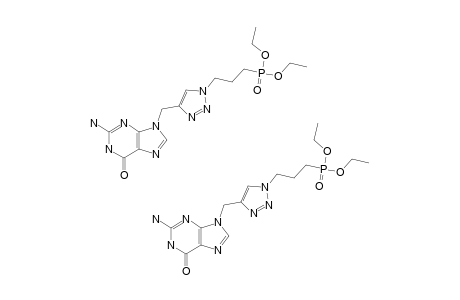 DIETHYL-3-[4-[(2-AMINO-6-OXO-1,6-DIHYDRO-9H-PURIN-9-YL)-METHYL]-1H-1,2,3-TRIAZOL-1-YL]-PROPYLPHOSPHONATE