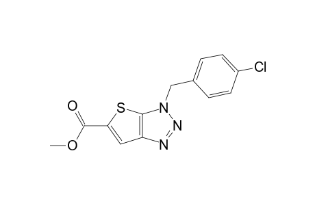 5-CARBOMETHOXY-1-(4-CHLOROBENZYL)-1H-THIENO-[3,2-D]-TRIAZOLE