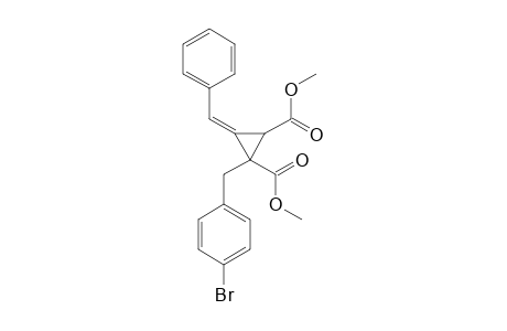 DIMETHYL-(E)-1-(4-BROMOBENZYL)-3-(PHENYLMETHYLENE)-CYCLOPROPANE-TRANS-1,2-DICABOXYLATE