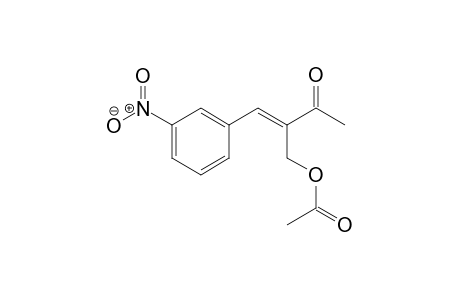 (E)-3-Acetoxymethyl-4-(3'-nitrophenyl)-3-buten-2-one