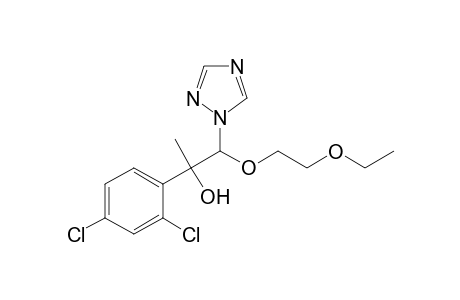 1H-1,2,4-Triazole-1-ethanol, alpha-(2,4-dichlorophenyl)-beta-(2-ethoxyethoxy)-alpha-methyl-