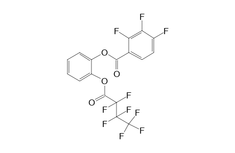 1,2-Benzenediol, o-(2,3,4-trifluorobenzoyl)-o'-(2,2,3,3,4,4,4-heptafluorobutyryl)-