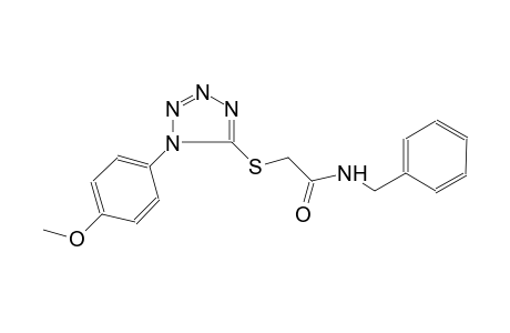 N-Benzyl-2-[1-(4-methoxy-phenyl)-1H-tetrazol-5-ylsulfanyl]-acetamide