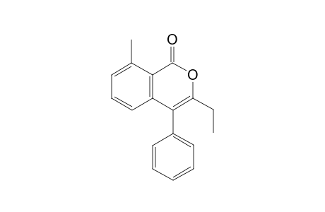 3-Ethyl-8-methyl-4-phenyl-1H-isochromen-1-one