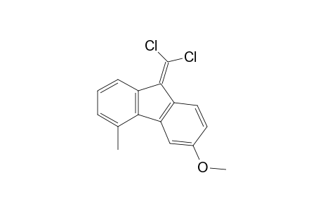 Dichloro(3-methoxy-5-methyl-9-fluorenylidene)methane