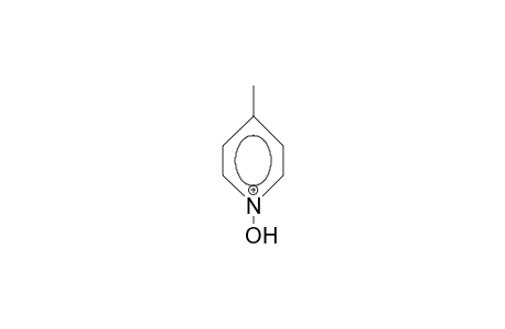 1-Hydroxy-4-methyl-pyridinium cation