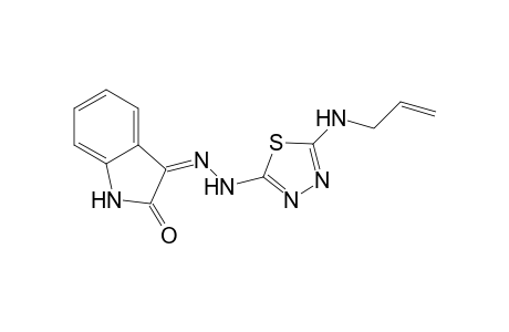 (Z)-3-[2-(5-Allylamino)-1,3,4-thiadiazol-2-yl)hydrazono]-indolin-2-one