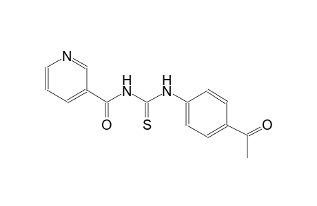 N-(4-Acetylphenyl)-N'-(3-pyridinylcarbonyl)thiourea