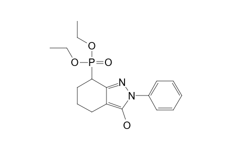 DIETHYL-(1-PHENYL-3-HYDROXY-4,5,6,7-TETRAHYDROINDAZOL-7-YL)-PHOSPHONATE