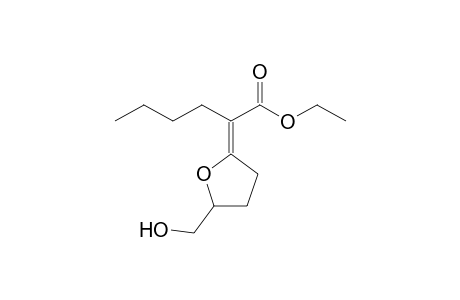 2-(1-Ethoxycarbonylpentylidene)-5-hydroxymethyltetrahydrofuran
