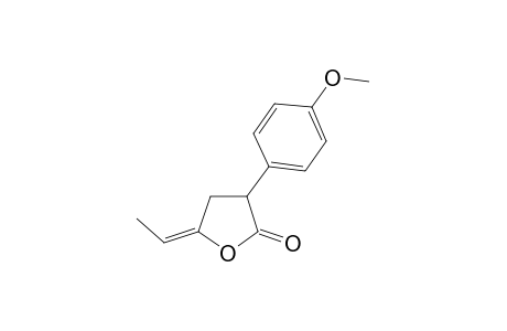 (E)-5-Ethylidene-3-(4-methoxyphenyl)-dihydrofuran-2(3H)-one