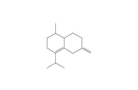 1-Methyl-6-methylene-4-propan-2-yl-2,3,5,7,8,8a-hexahydro-1H-naphthalene