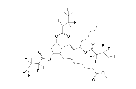 Prosta-5,13-dien-1-oic acid, 9,11,15-tris(2,2,3,3,4,4,4-heptafluoro-1-oxobutoxy)-, methyl ester, (5Z,9.alpha.,11.alpha.,13E,15S)-