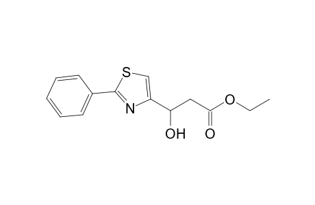 Rac-Ethyl 3-hydroxy-3-(2-phenylthiazol-4-yl)propanoate