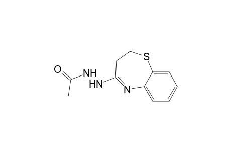 N'-(2,3-dihydro-1,5-benzothiazepin-4-yl)acetohydrazide