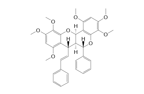 DEPENDENSIN;6A,12A-DIHYDRO-6-PHENYL-7-STYRYL-6H,7H-[1]-BENZOPYRANO-[4,3-B]-[1]-BENZOPYRAN