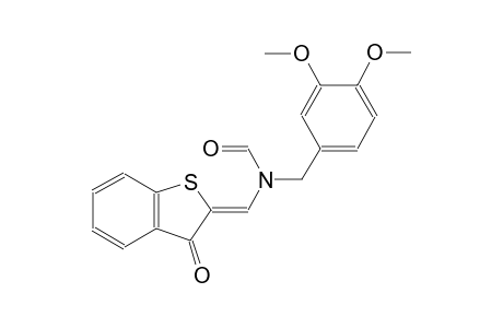 3,4-dimethoxybenzyl[(Z)-(3-oxo-1-benzothien-2(3H)-ylidene)methyl]formamide