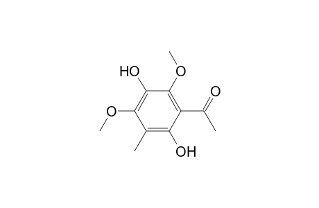 1-(2,5-dihydroxy-4,6-dimethoxy-3-methylphenyl)ethanone