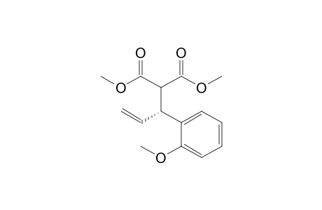 Dimethyl (R)-2-[1-(2-methoxyphenyl)allyl]malonate