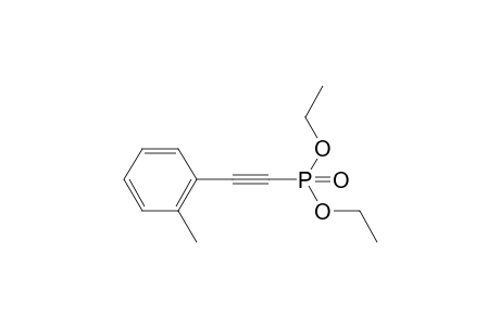 P-(2-(2-Methylphenyl)ethynyl)-diethyl phosphonate