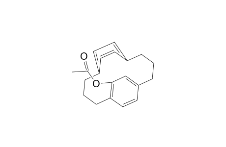 Tricyclo[10.2.2.2(5,8)]octadeca-5,7,12,14,15,17-hexaen-6-ol, acetate