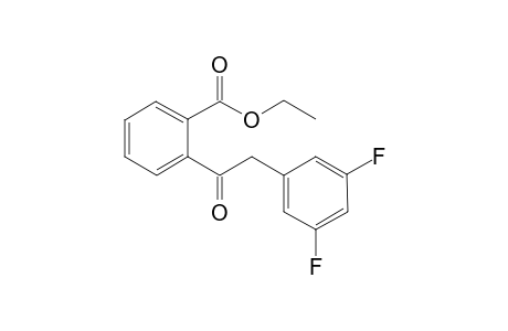 Ethyl 2-(2-(3,5-difluorophenyl)acetyl)benzoate