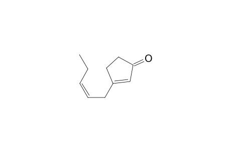 2-Cyclopenten-1-one, 3-(2-pentenyl)-, (Z)-