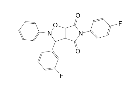 3-(3-fluorophenyl)-5-(4-fluorophenyl)-2-phenyldihydro-2H-pyrrolo[3,4-d]isoxazole-4,6(3H,5H)-dione