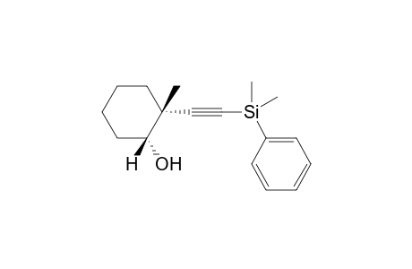 (1R,2R)-2-Methyl-2-[2-(dimethylphenylsilyl)ethynyl]cyclohexanol