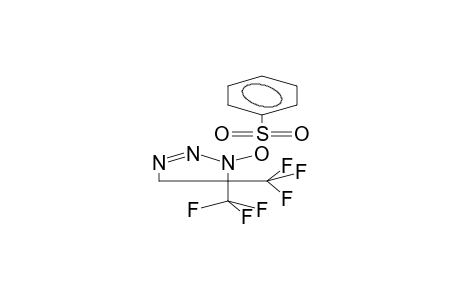 1-PHENYLSULPHONYLOXY-5,5-BIS(TRIFLUOROMETHYL)-DELTA2-1,2,3-TRIAZOLINE