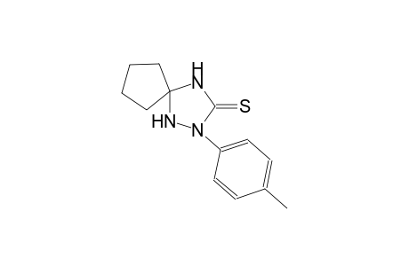 2-(4-methylphenyl)-1,2,4-triazaspiro[4.4]nonane-3-thione