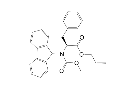 (2S)-N-[(Fluoren-9'-yl)methoxycarbonyl]phenylalanine prop-2-enyl ester