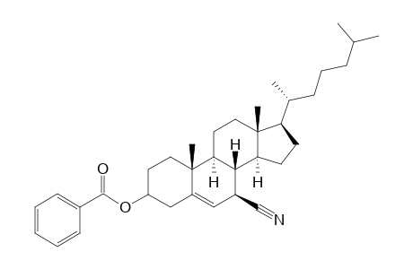 3-Benzoyl-7-.beta.-cyanocholesterol