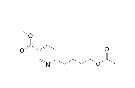 Ethyl 6-(4-acetoxybutyl)nicotinate
