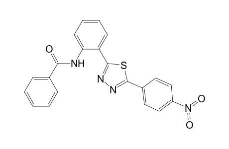 Benzamide, N-[2-[5-(4-nitrophenyl)-1,3,4-thiadiazol-2-yl]phenyl]-