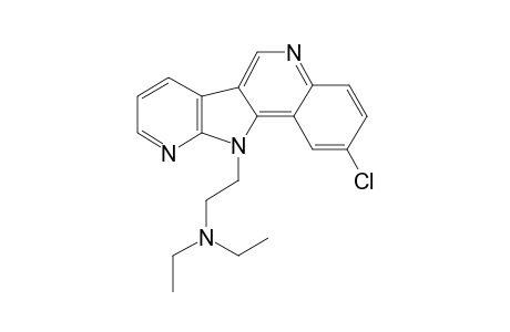 N-[2-(2-Chloro-11H-pyrido[3',2':4,5]pyrrolo[3,2-c]quinolin-11-yl)ethyl]-N,N-diethylamine