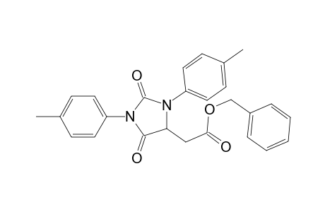 Benzyl 2-(2,5-dioxo-1,3-di-p-tolylimidazolidin-4-yl)acetate