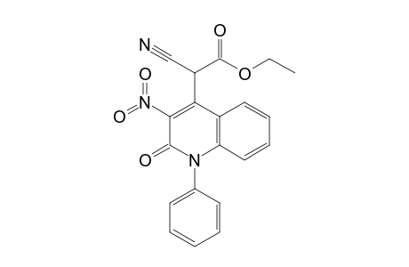 2-cyano-2-(2-keto-3-nitro-1-phenyl-4-quinolyl)acetic acid ethyl ester