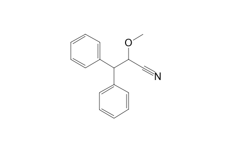 2-Methoxy-3,3-diphenylpropanitrile