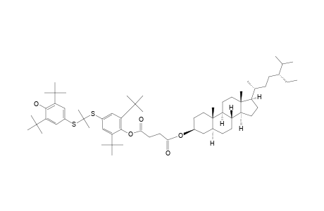 STIGMASTANOL-SUCCINOBUCOL