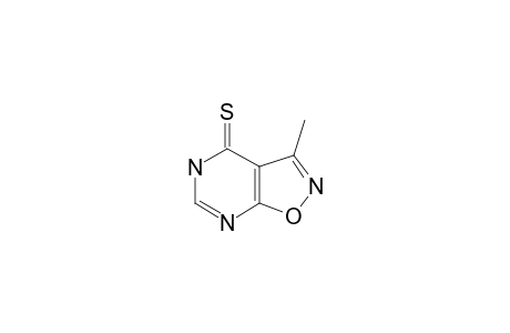 3-METHYLISOXAZOLO-[5.4-D]-PYRIMIDINE-4-(5-H)-THIONE