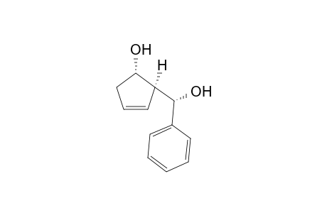 (1S*,2S*)-2-((S*)-Hydroxy(phenyl)methyl)cyclopent-3-enol