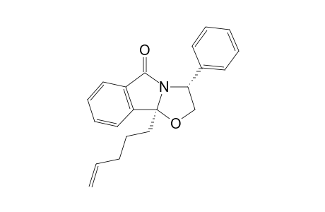 (3R,9bS)-9b-pent-4-enyl-3-phenyl-2,3-dihydro-[1,3]oxazolo[2,3-a]isoindol-5-one