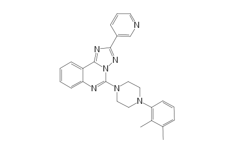 [1,2,4]Triazolo[1,5-c]quinazoline, 5-[4-(2,3-dimethylphenyl)-1-piperazinyl]-2-(3-pyridinyl)-