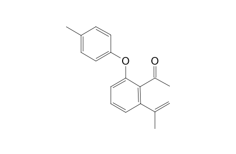 1-(2-p-Tolyloxy-6-isopropenylphenyl)ethanone