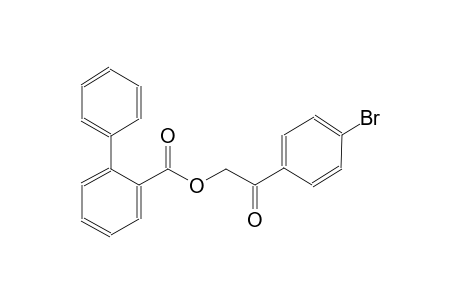 [1,1'-biphenyl]-2-carboxylic acid, 2-(4-bromophenyl)-2-oxoethyl ester