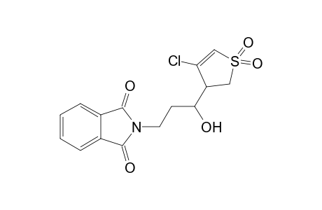 3-Chloro-4-(1-hydroxy-3-phthalimidopropyl)-2-sulfolene