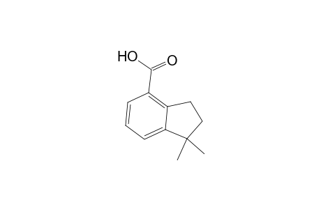 1H-Indene-4-carboxylic acid, 2,3-dihydro-1,1-dimethyl-