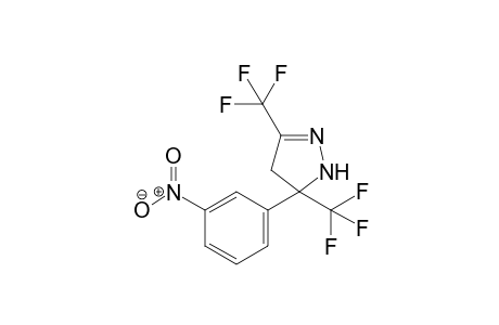 5-(3-Nitrophenyl)-3,5-bis(trifluoromethyl)-4,5-dihydro-1H-pyrazole