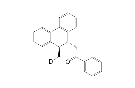 2-[9',10'-Dihydro-10'-(mono-deuterio)methylphenanthren-9'-yl]-1-phenylethanone